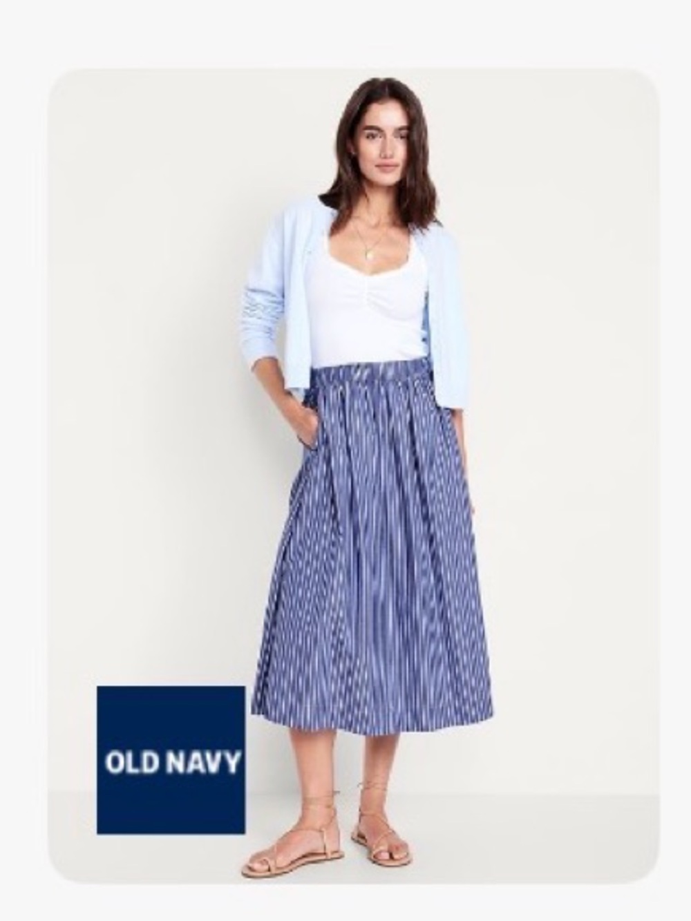 BNWT old navy midi skirt